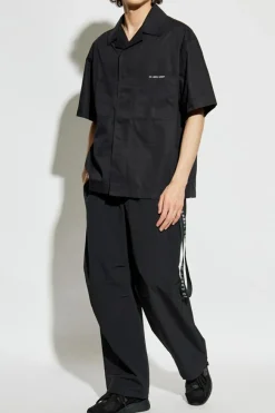 44 Label Group BLACK Pants with logo
