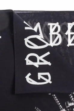 44 Label Group BLACK Scarf with logo