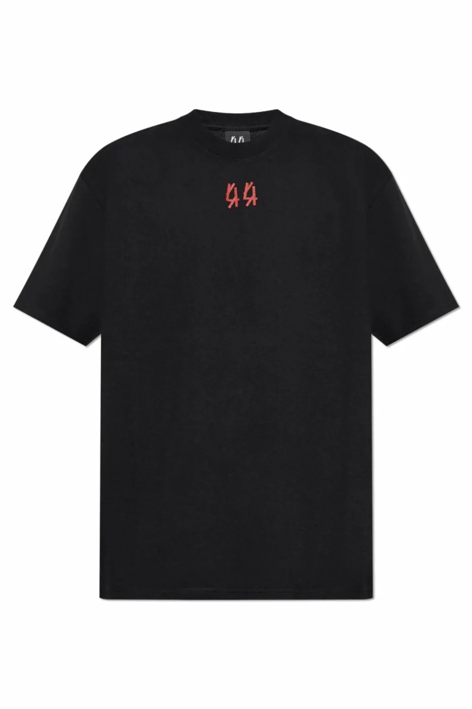 44 Label Group BLACK T-shirt with logo