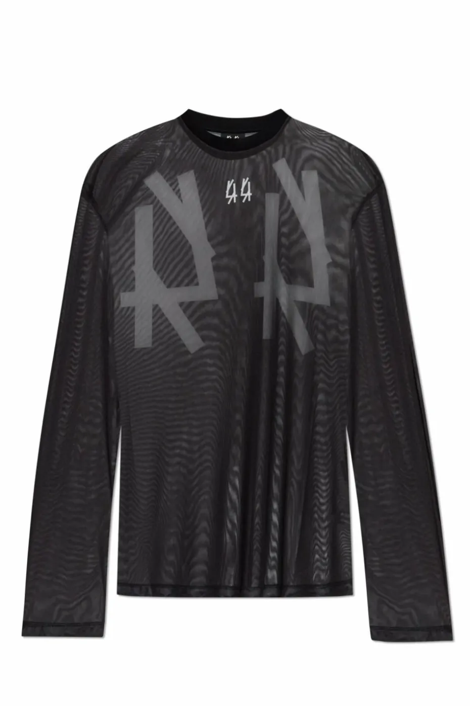 44 Label Group BLACK T-shirt with logo