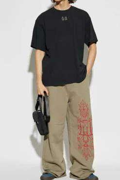 44 Label Group GREY T-shirt with logo