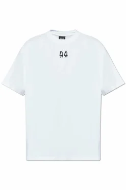 44 Label Group WHITE T-shirt with logo