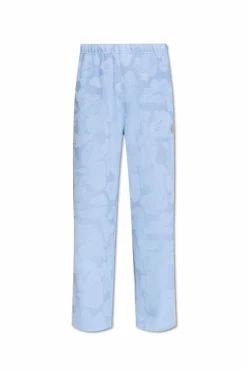 A BATHING APE® BLUE Logo pants