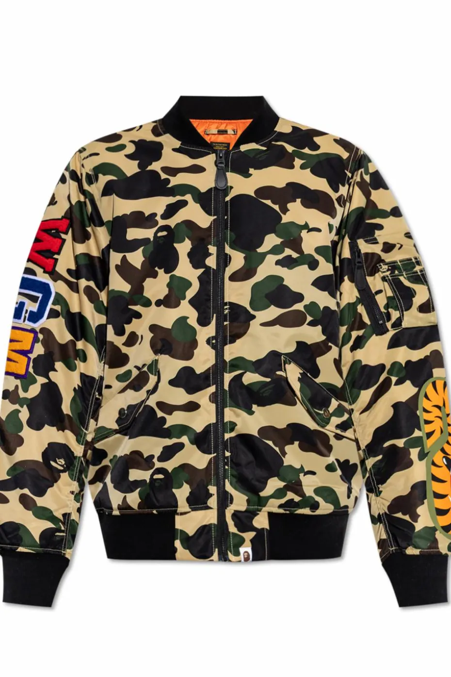 A BATHING APE® MULTICOLOUR Jacket with moro pattern