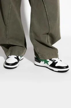 A BATHING APE® MULTICOLOUR Sports shoes with logo