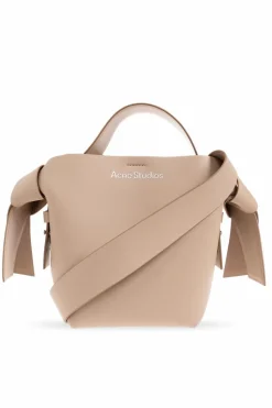 Acne Studios beige ‘Musubi Mini’ shoulder bag