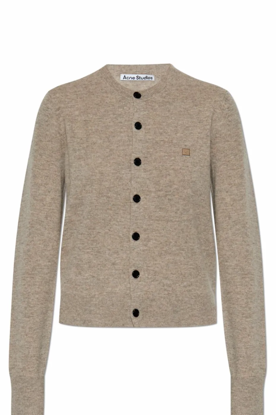 Acne Studios beige Wool cardigan