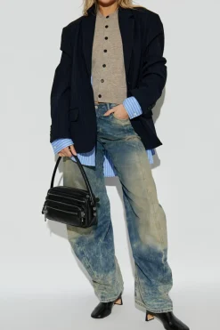 Acne Studios beige Wool cardigan