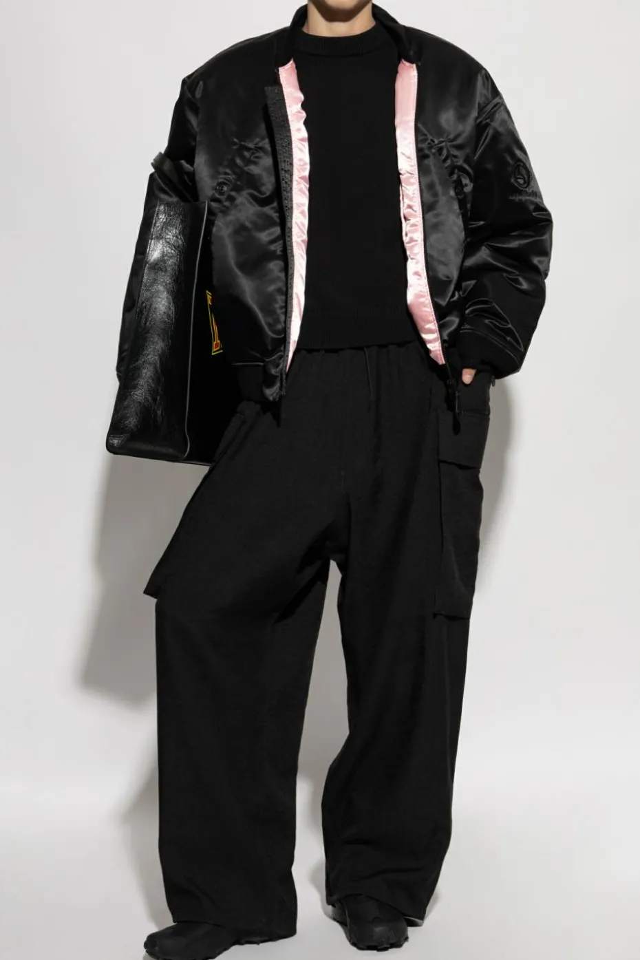 Acne Studios BLACK Bomber jacket