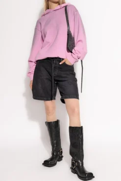 Acne Studios BLACK Denim shorts