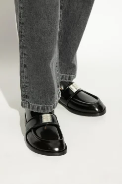 Acne Studios BLACK Leather boots