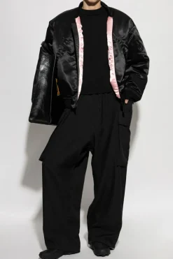 Acne Studios BLACK Sweater with logo