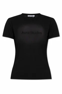 Acne Studios BLACK T-shirt with logo
