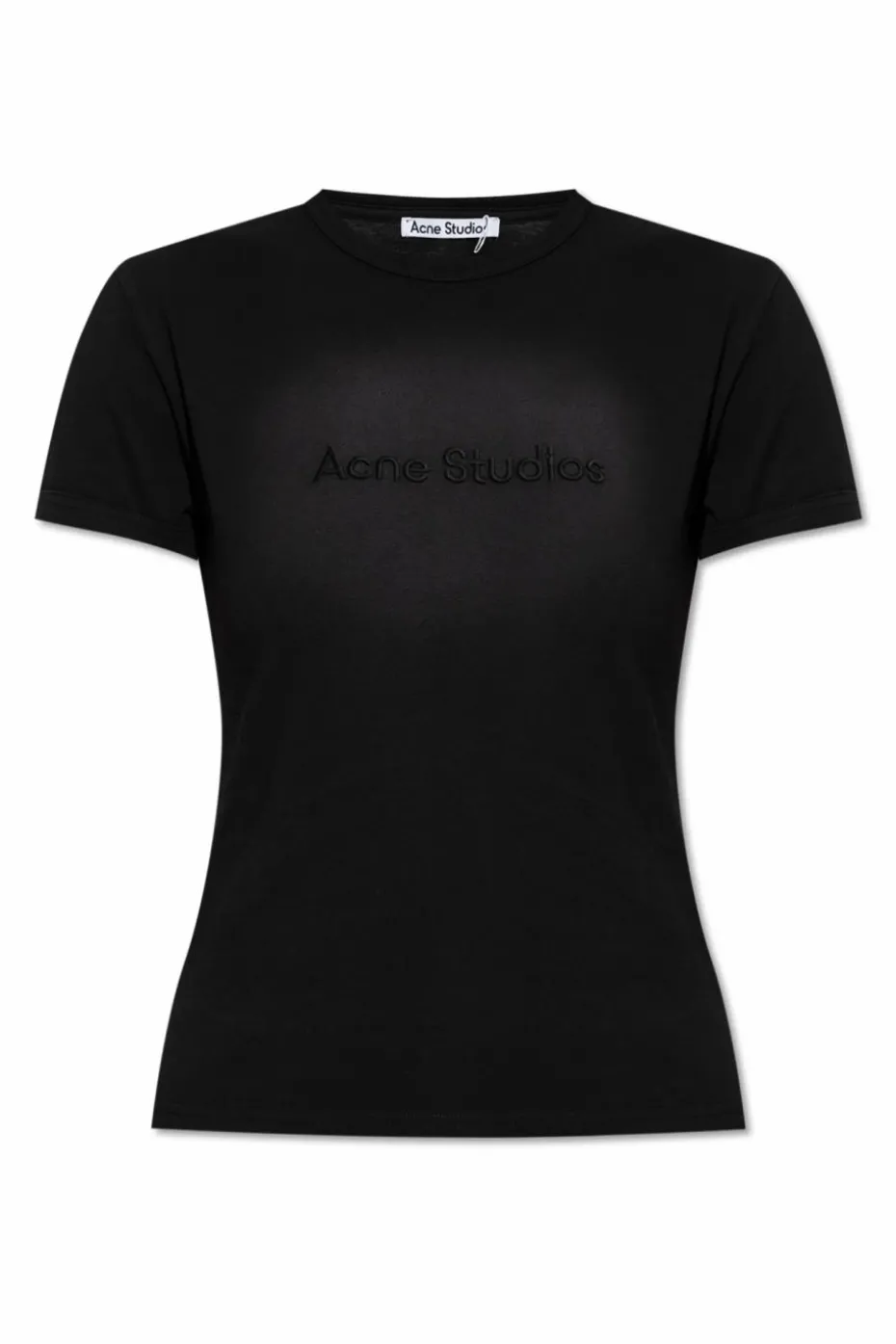 Acne Studios BLACK T-shirt with logo
