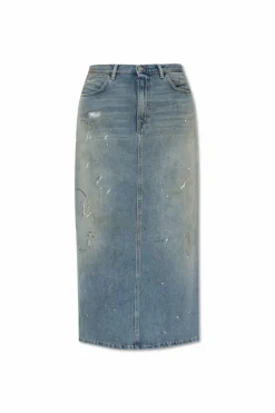 Acne Studios BLUE Denim skirt