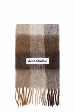 Acne Studios BROWN Wool scarf