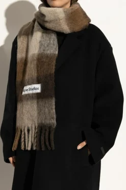 Acne Studios BROWN Wool scarf