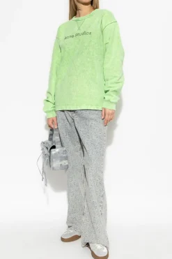 Acne Studios light blue Jeans with logo