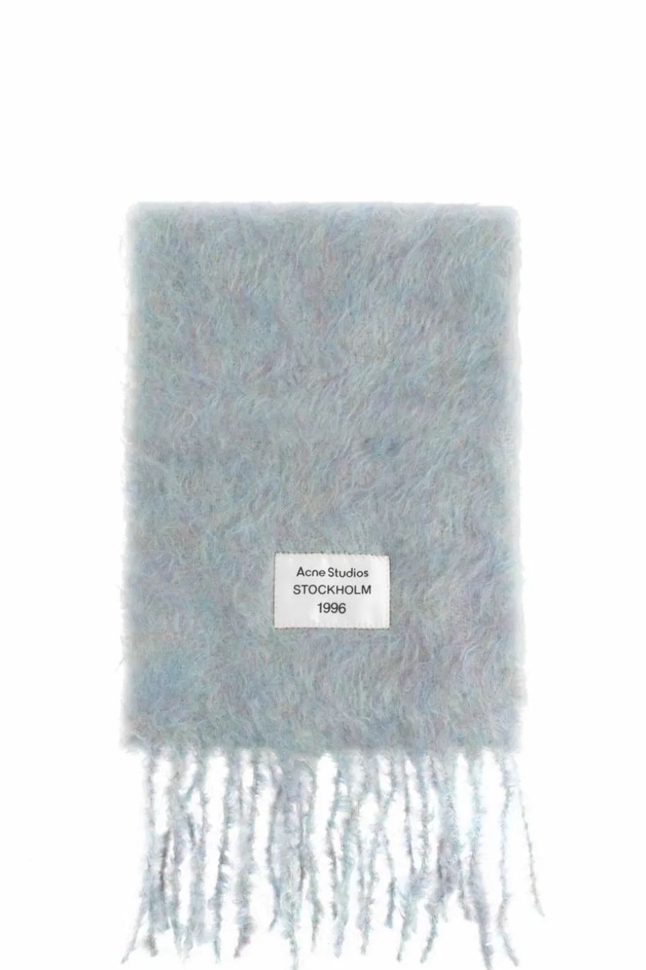 Acne Studios light blue Wool scarf
