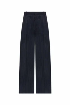Acne Studios NAVY BLUE Creased trousers