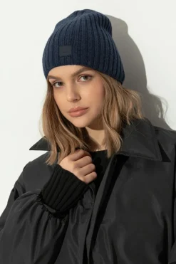 Acne Studios NAVY BLUE Wool Hat