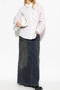 Acne Studios PINK Shirt with logo