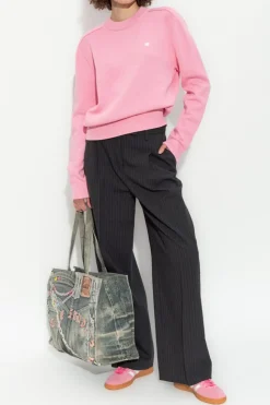 Acne Studios PINK Sweater with logo