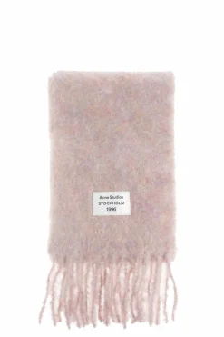 Acne Studios PINK Wool scarf