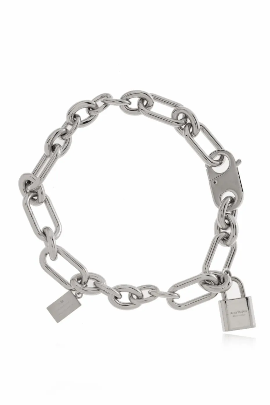 Acne Studios SILVER Brass necklace