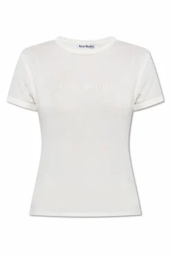 Acne Studios WHITE T-shirt with logo