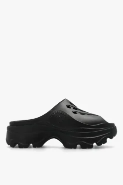 ADIDAS by Stella McCartney BLACK Platform slides