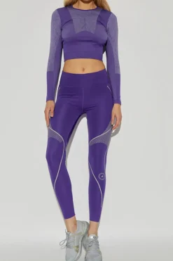 ADIDAS by Stella McCartney PURPLE Training leggings