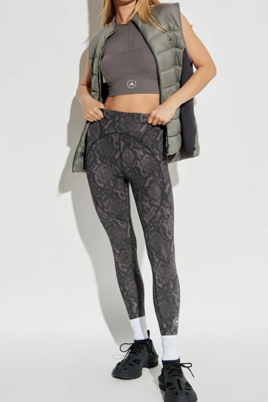 ADIDAS by Stella McCartney GREY Training top