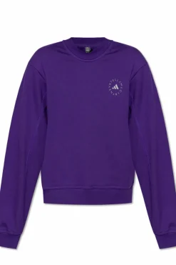 ADIDAS by Stella McCartney PURPLE Sweatshirt with printed logo