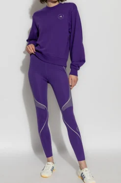 ADIDAS by Stella McCartney PURPLE Sweatshirt with printed logo