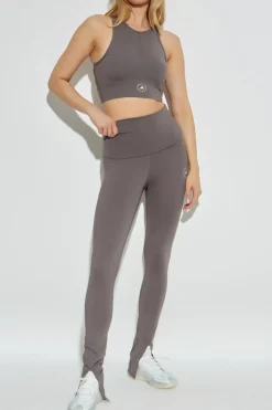 ADIDAS by Stella McCartney GREY Training leggings with logo