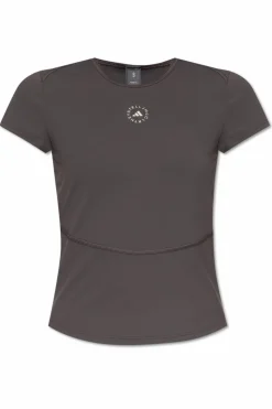 ADIDAS by Stella McCartney BROWN Training T-shirt