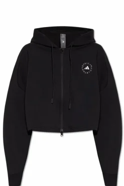 ADIDAS by Stella McCartney BLACK Loose-fit hoodie