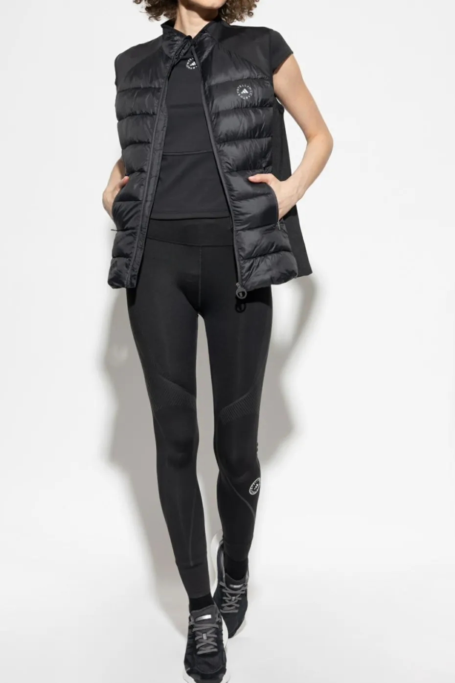 ADIDAS by Stella McCartney BLACK Padded vest