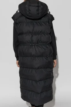 ADIDAS by Stella McCartney BLACK Quilted coat