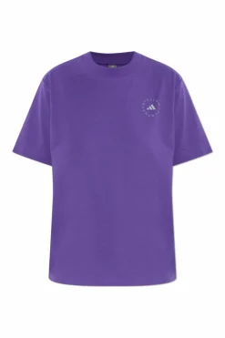 ADIDAS by Stella McCartney PURPLE T-shirt with logo