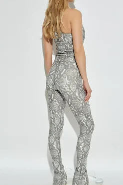 ADIDAS by Stella McCartney GREY Training leggings with slit legs