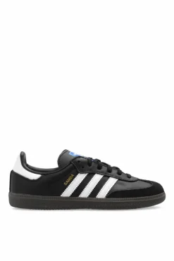 ADIDAS Kids BLACK ‘Samba OG C’ sneakers