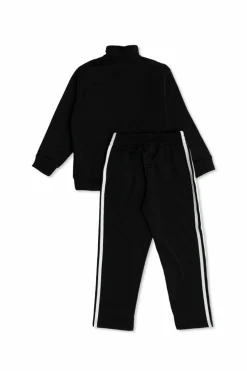 ADIDAS Kids BLACK Set: pants and sweatshirt