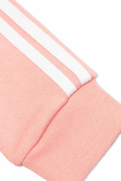 ADIDAS Kids PINK Baby romper with hood