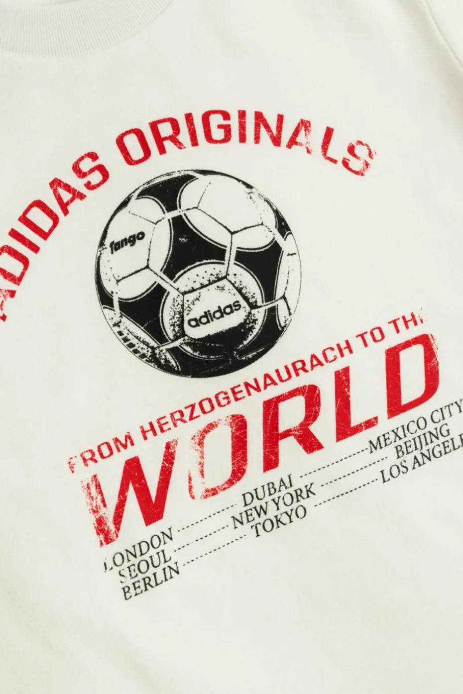 ADIDAS Kids WHITE T-shirt with print