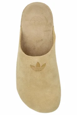 ADIDAS Originals beige Suede slides 