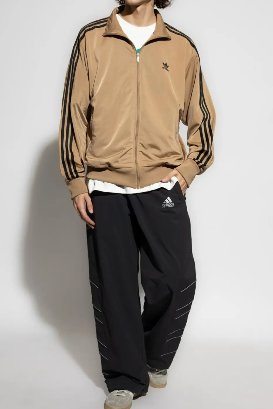ADIDAS Originals beige Sweatshirt with logo