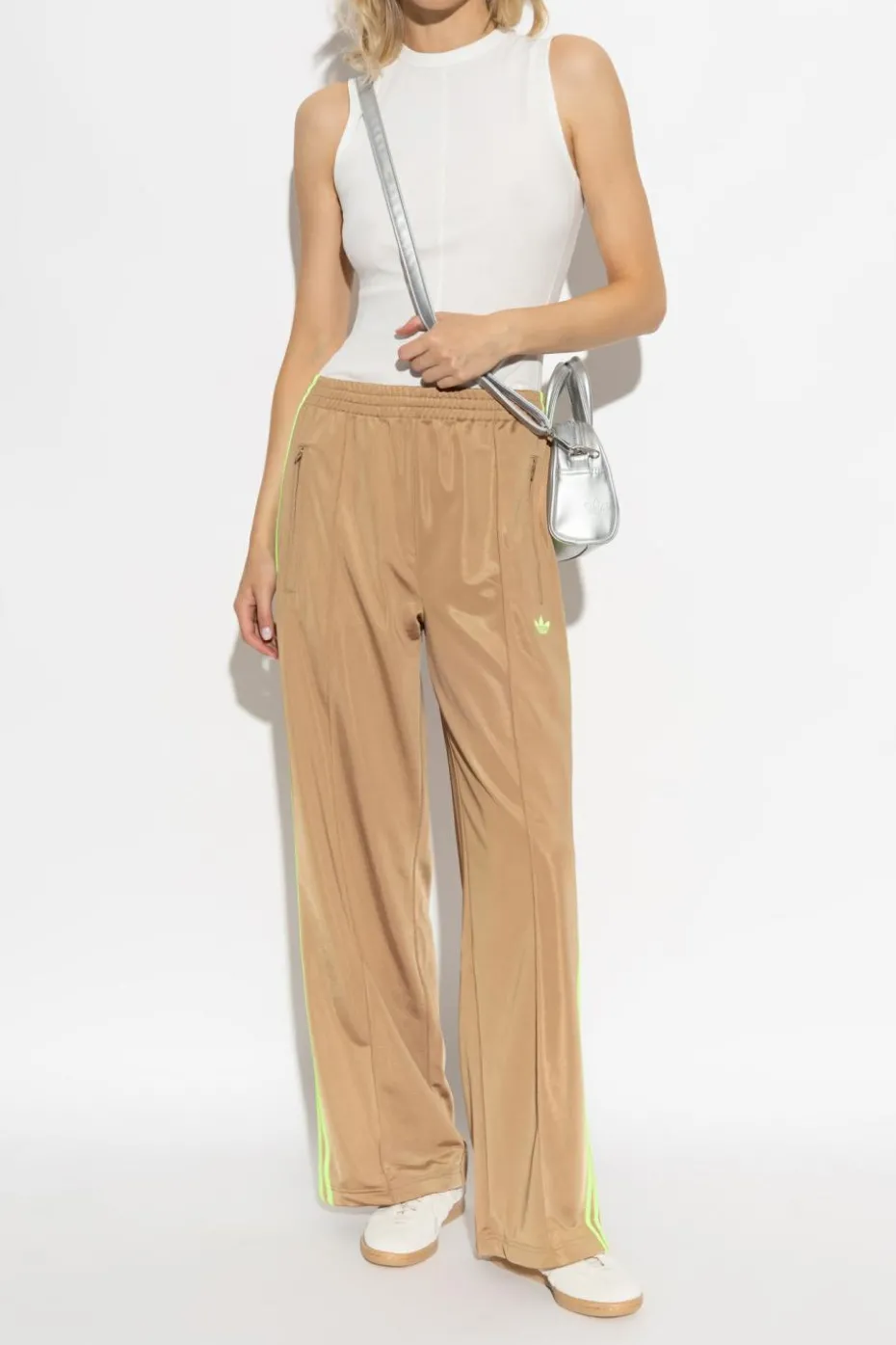 ADIDAS Originals beige Sweatpants with logo