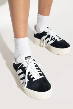 ADIDAS Originals BLACK ‘Gazelle Bold’ platform sneakers